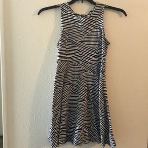 Fun black and white dress